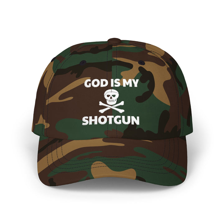 GOD IS MY SHOTGUN Dad Cap