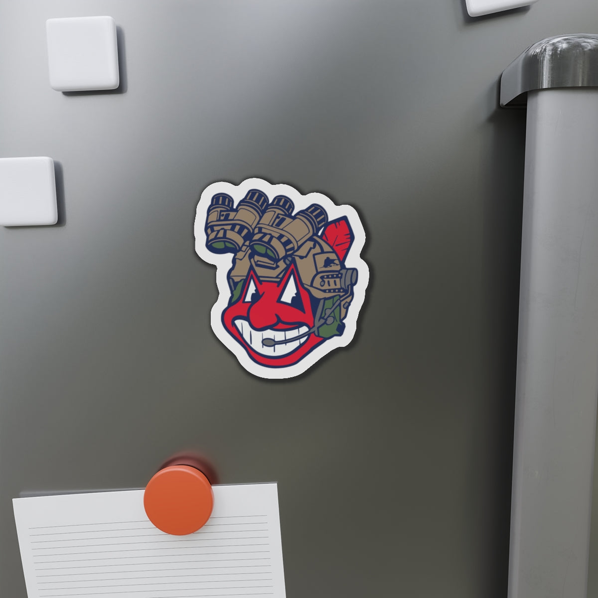 Tactical Wahoo Magnet