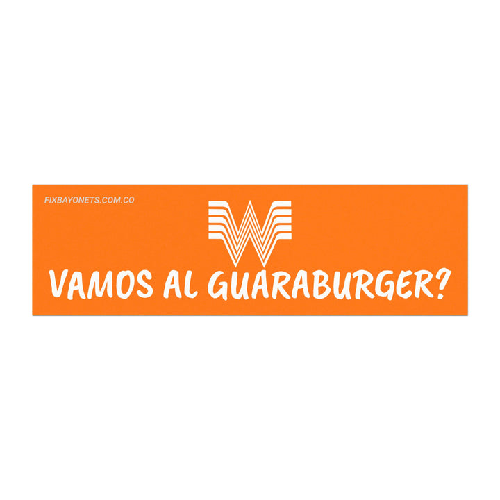 GUARABURGER Car Magnet
