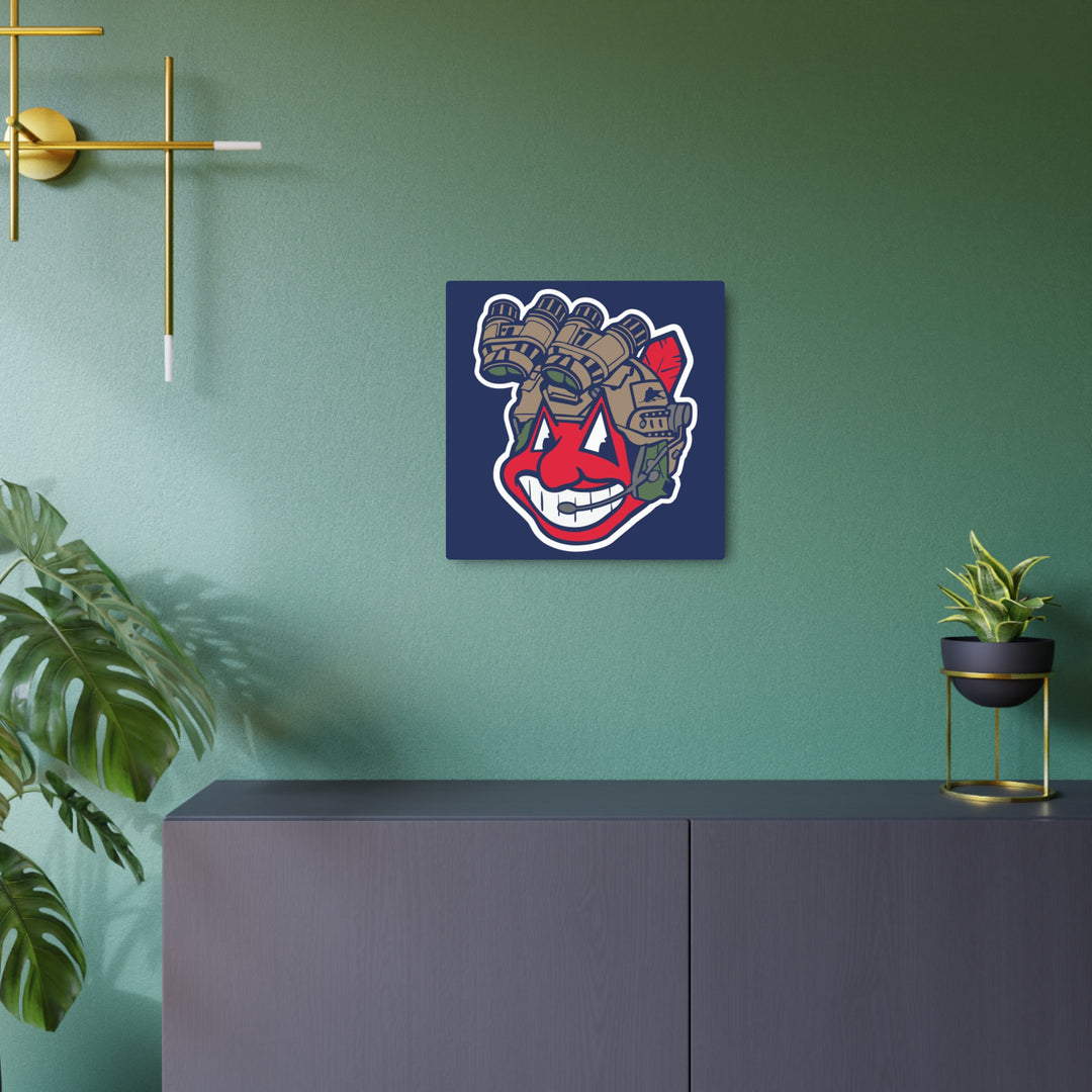 Tactical Wahoo Metal Poster