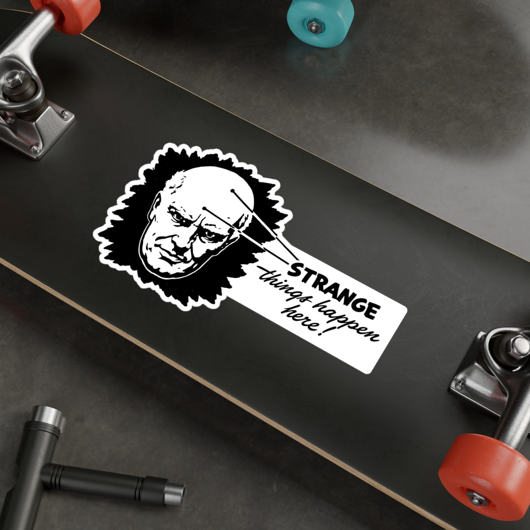 Strange Sticker