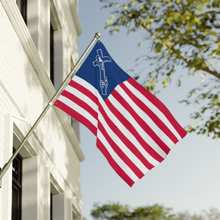USA PSALM 144:1 Flag