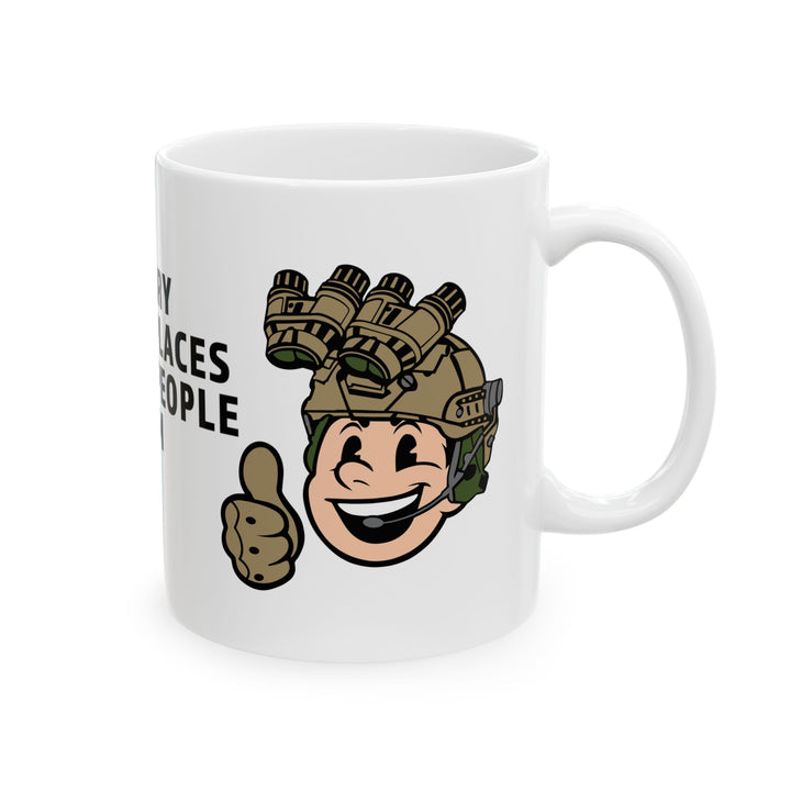Tactical Bayonet Boy Coffee Mug