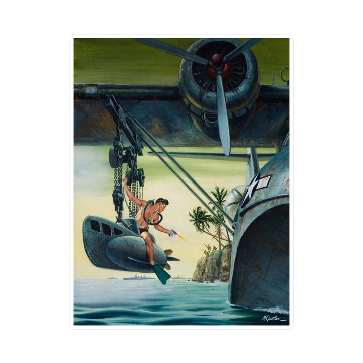 Pacific Escape Sticker