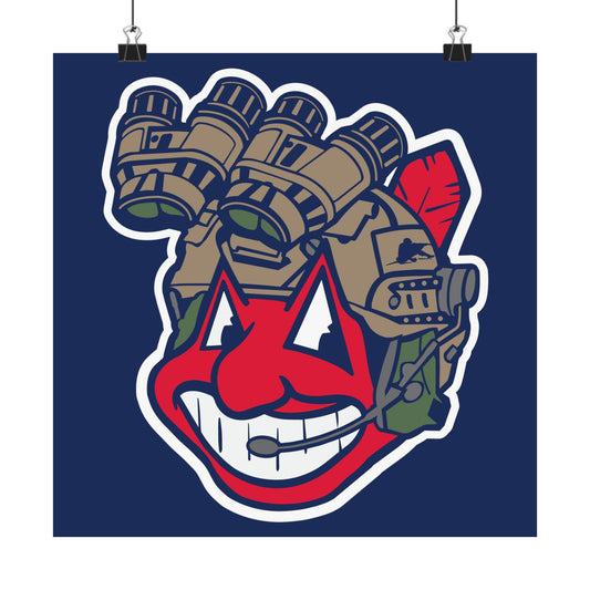 Tactical Wahoo Paper Poster