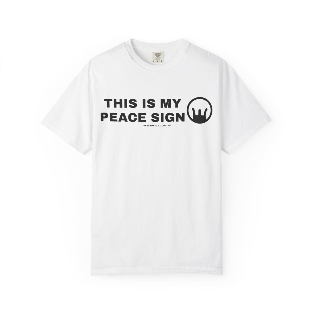 PEACE IRON T-shirt