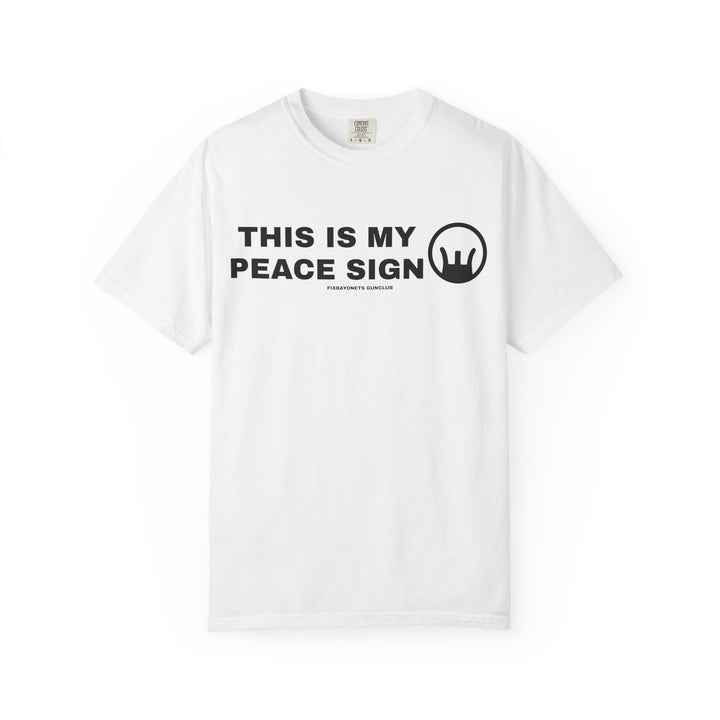 PEACE IRON T-shirt