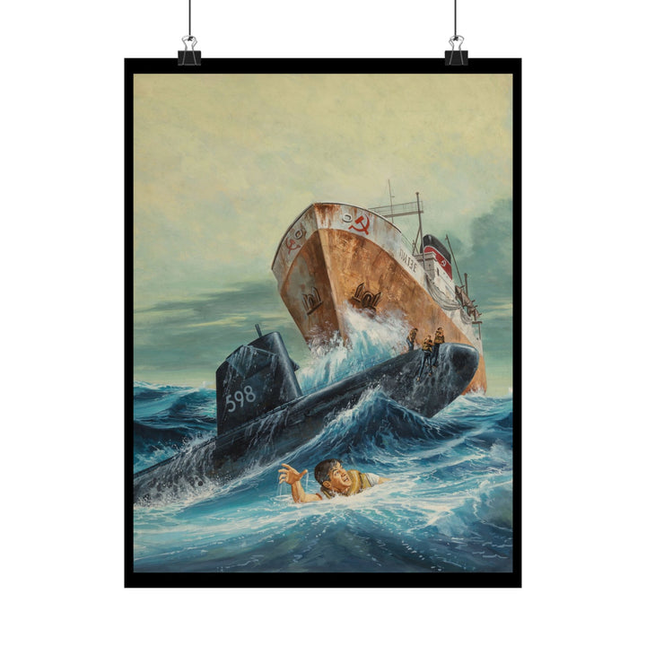 Russian Trawlers PULP Paper Poster