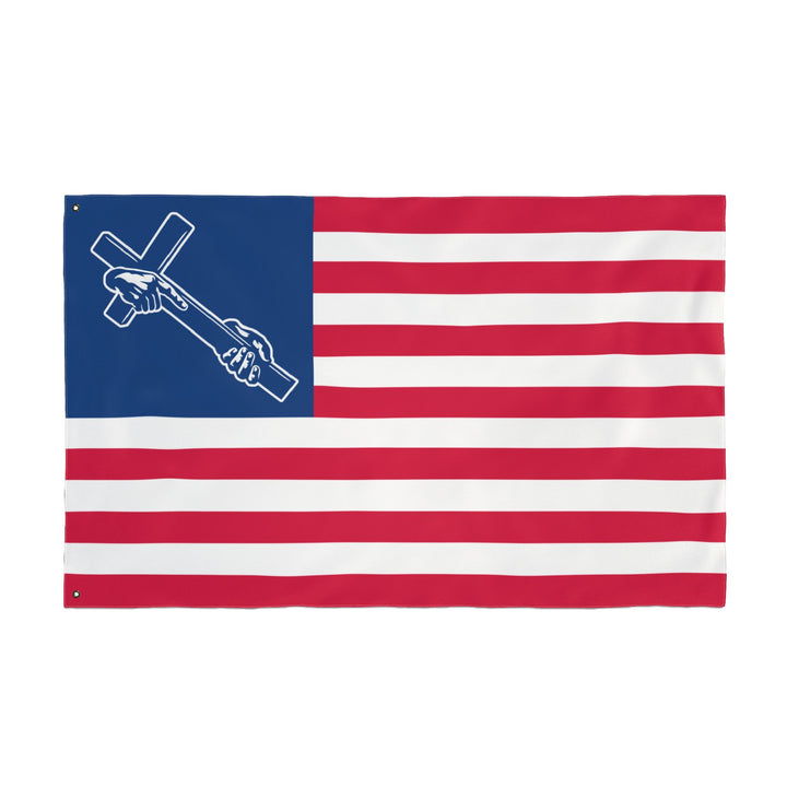 USA PSALM 144:1 Flag