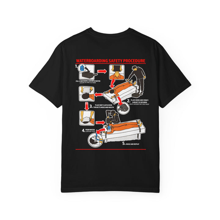 Waterboarding Safety Procedure T-shirt