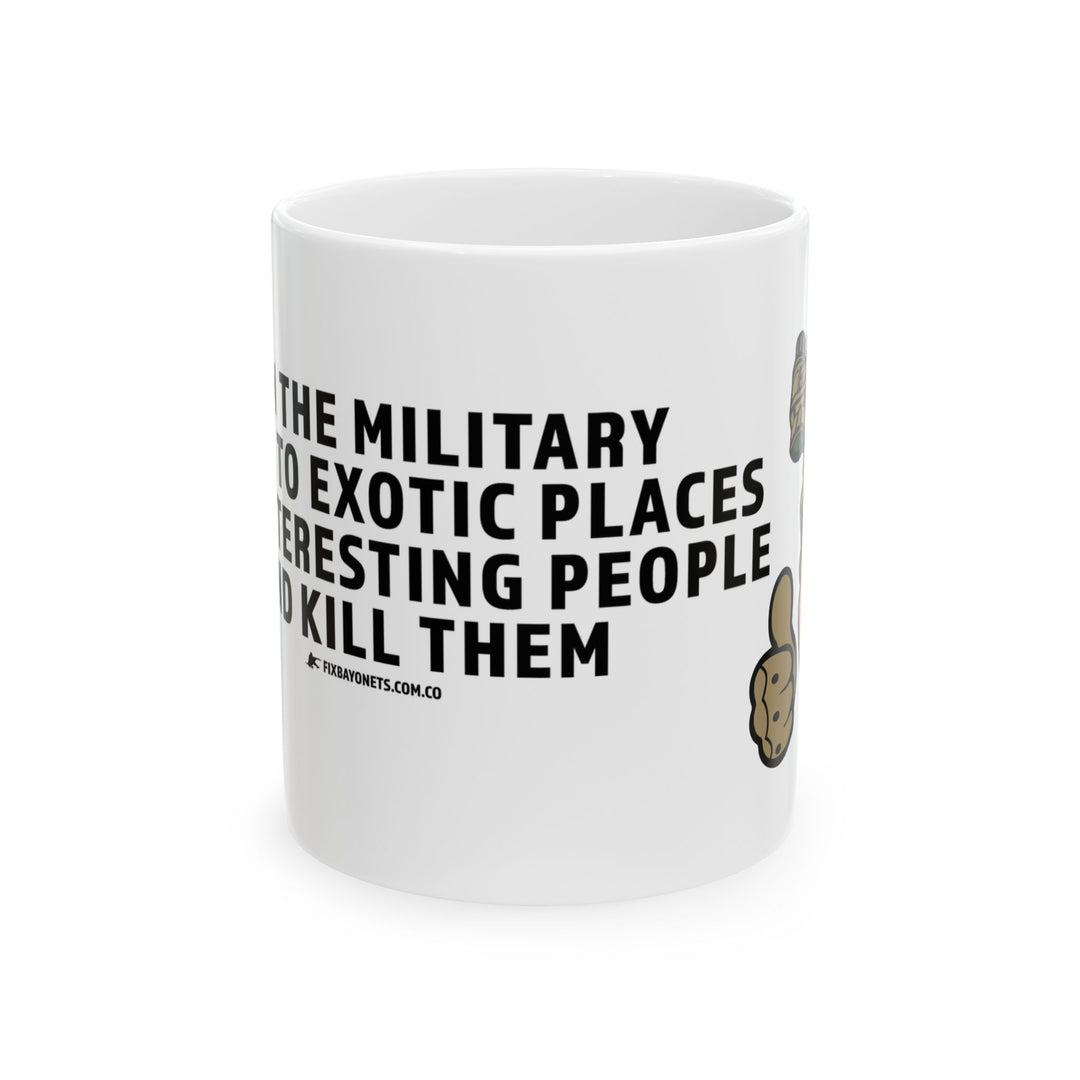 Tactical Bayonet Boy Coffee Mug