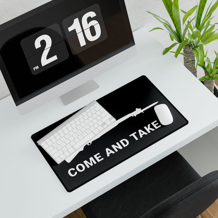 COME AND TAKE IT (M1 Garand) DESK MAT