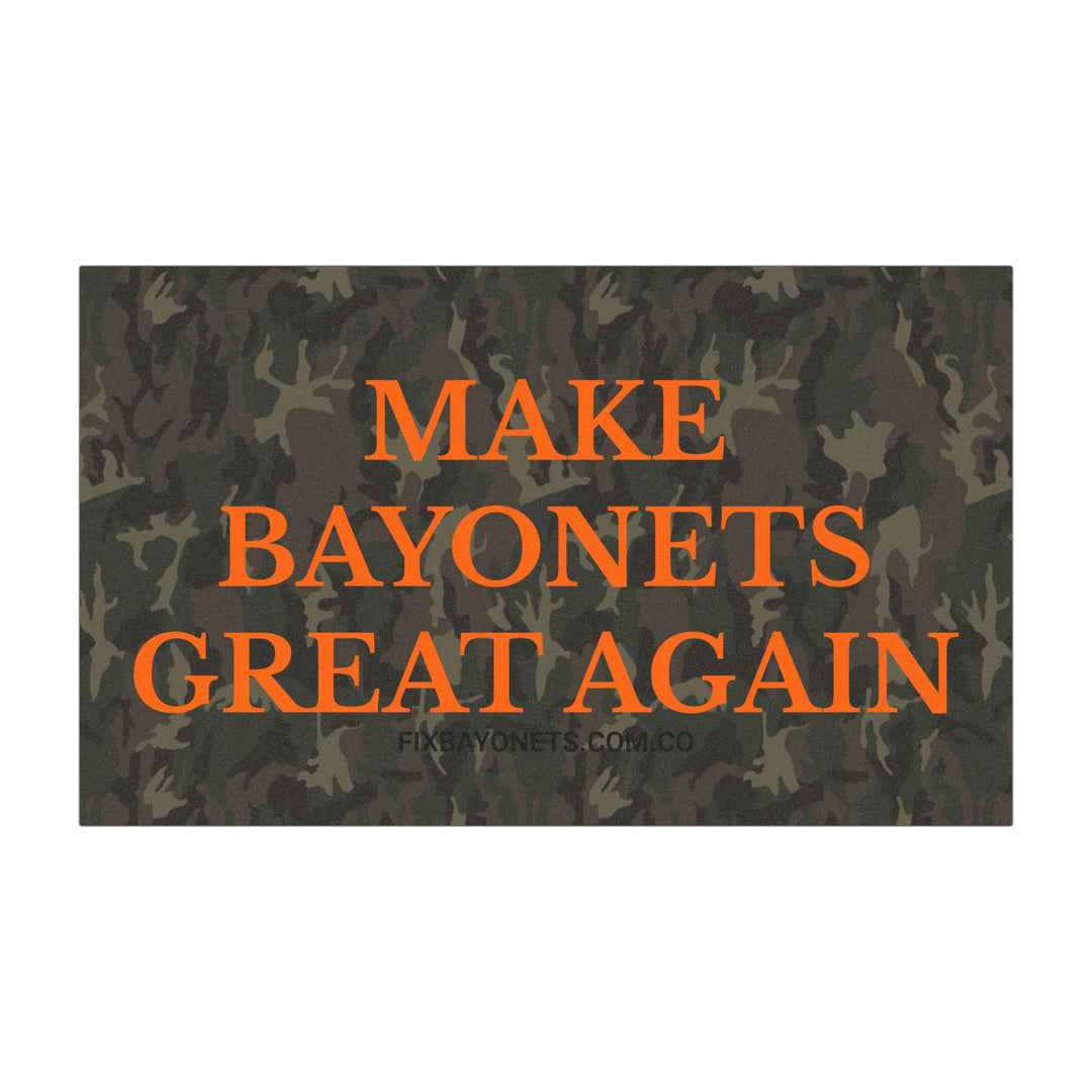 Make Bayonets Great Again (Hunt) Car Magnet