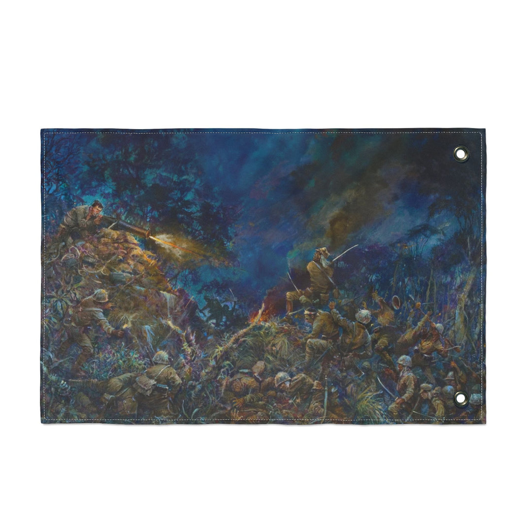 Basilone Guadalcanal Flag
