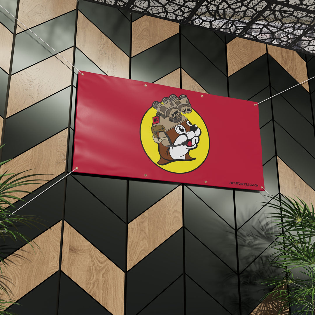 TACTICAL BEAVER HEAVY DUTY BANNER