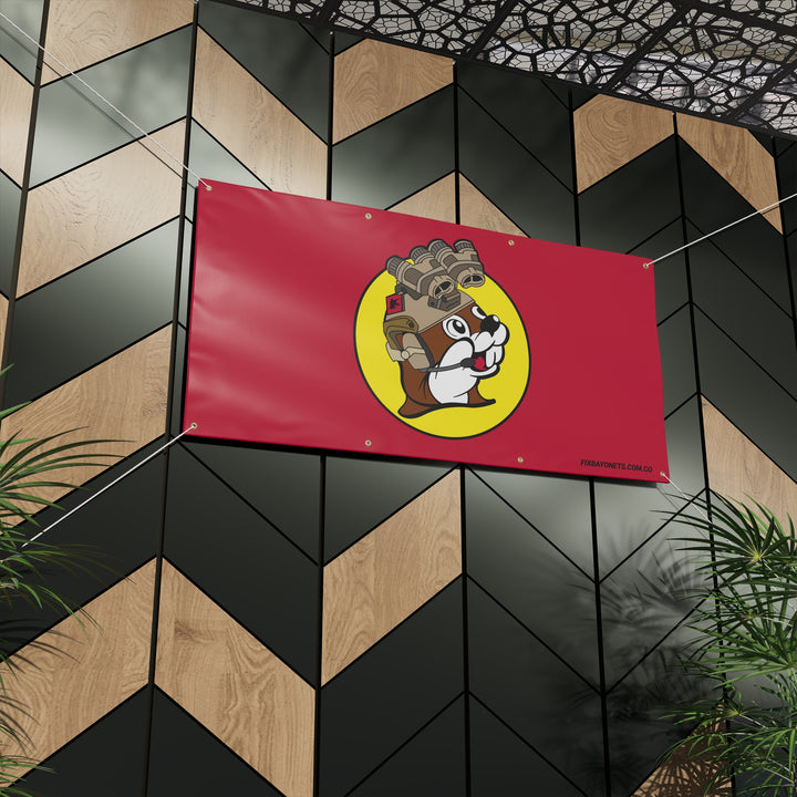 TACTICAL BEAVER HEAVY DUTY BANNER