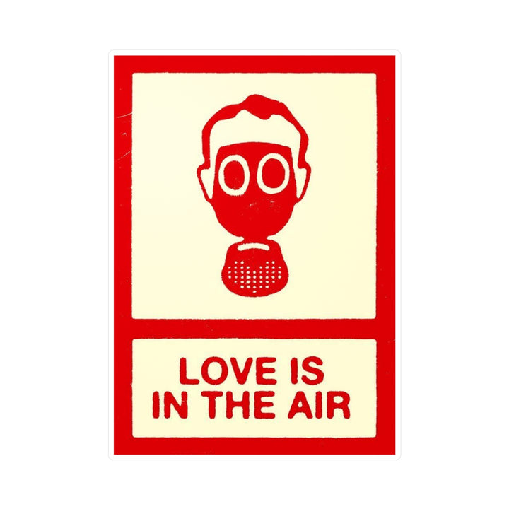 Love is in the air Sticker