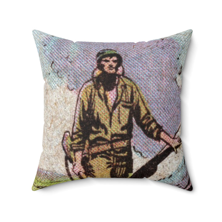 Pacific Comic Throw Pillow