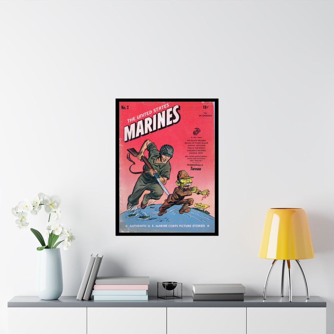 USMARINES COMIC No.2 Paper Poster