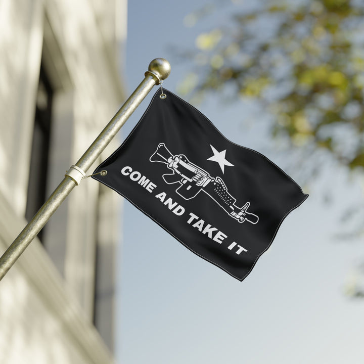 COME AND TAKE IT MINIMI Flag