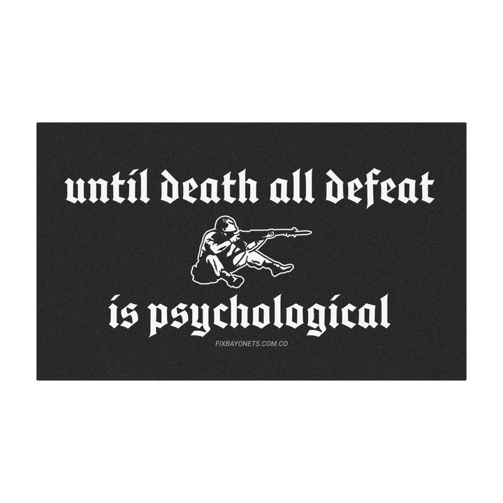 Until death Car Magnet