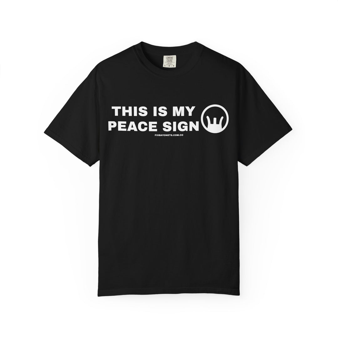 PEACE IRON T-shirt