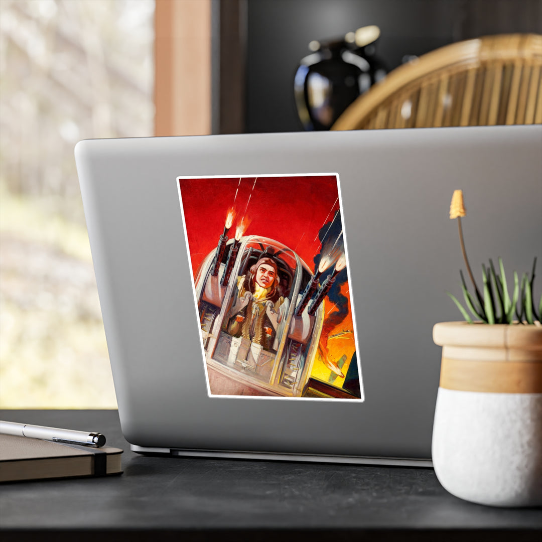 Dogfight Gunner Sticker