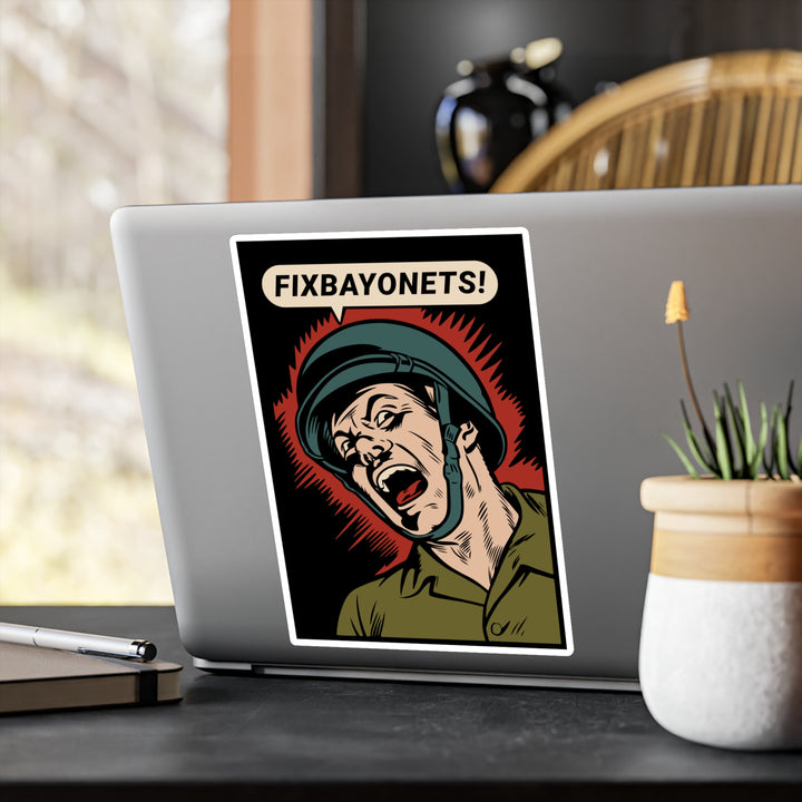 FIXBAYONETS YELL Sticker
