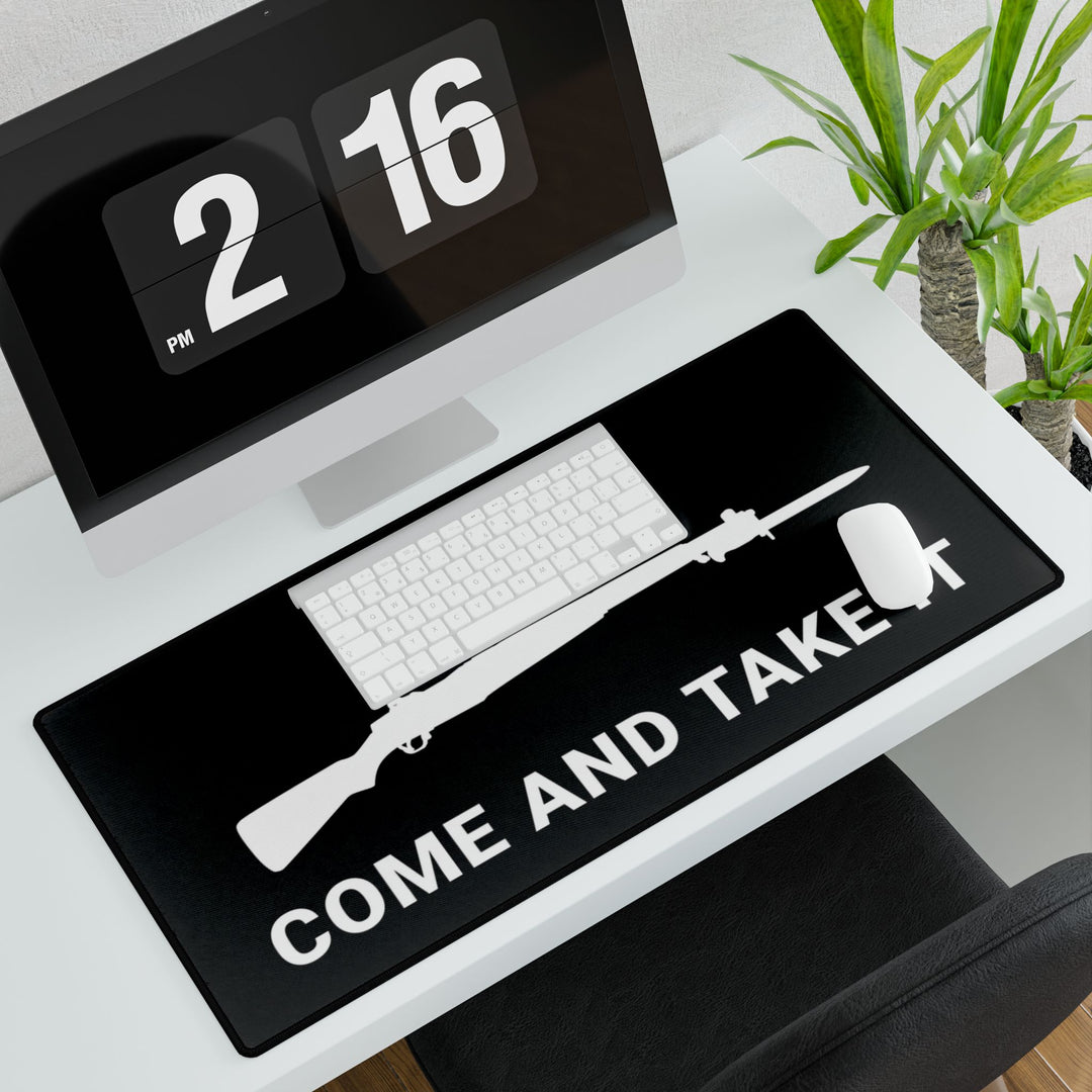 COME AND TAKE IT (M1 Garand) DESK MAT