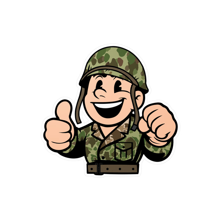 Bayonet Boy Sticker (FULL FROG)