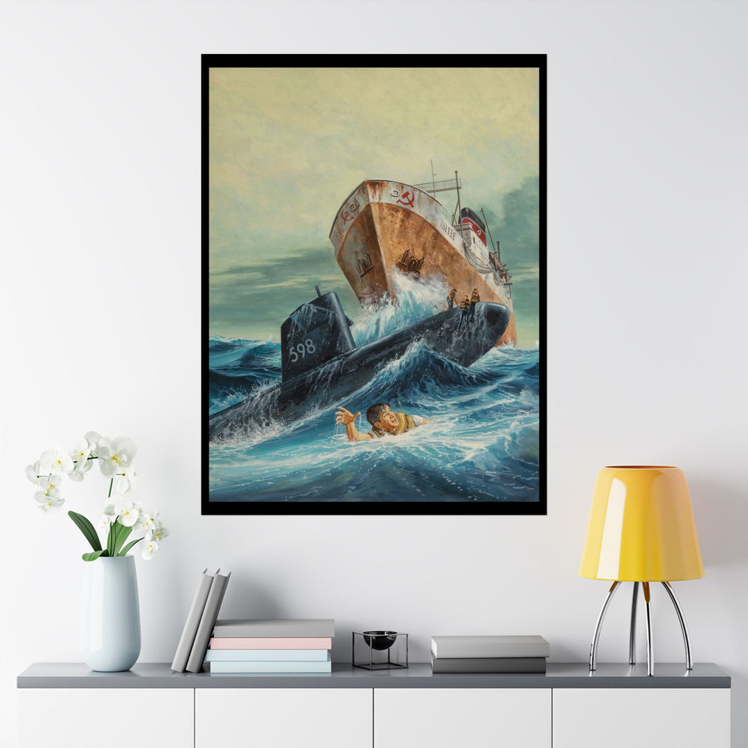 Russian Trawlers PULP Paper Poster