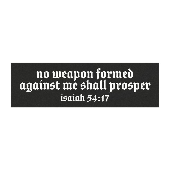 No Weapon Formed Magnet