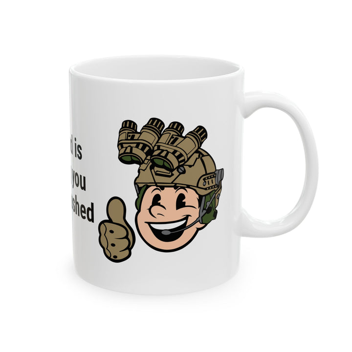 Bayonet Boy Sucking Chest Coffee Mug