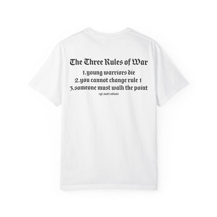 3 Rules of War T-shirt
