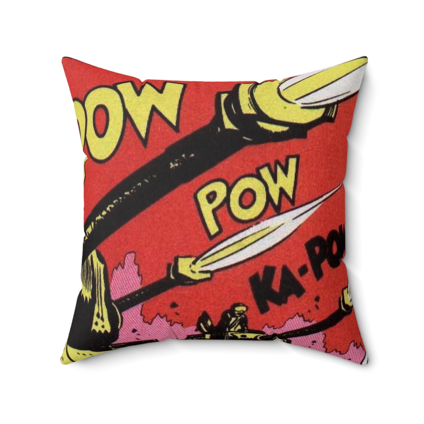 Tank Throw Pillow