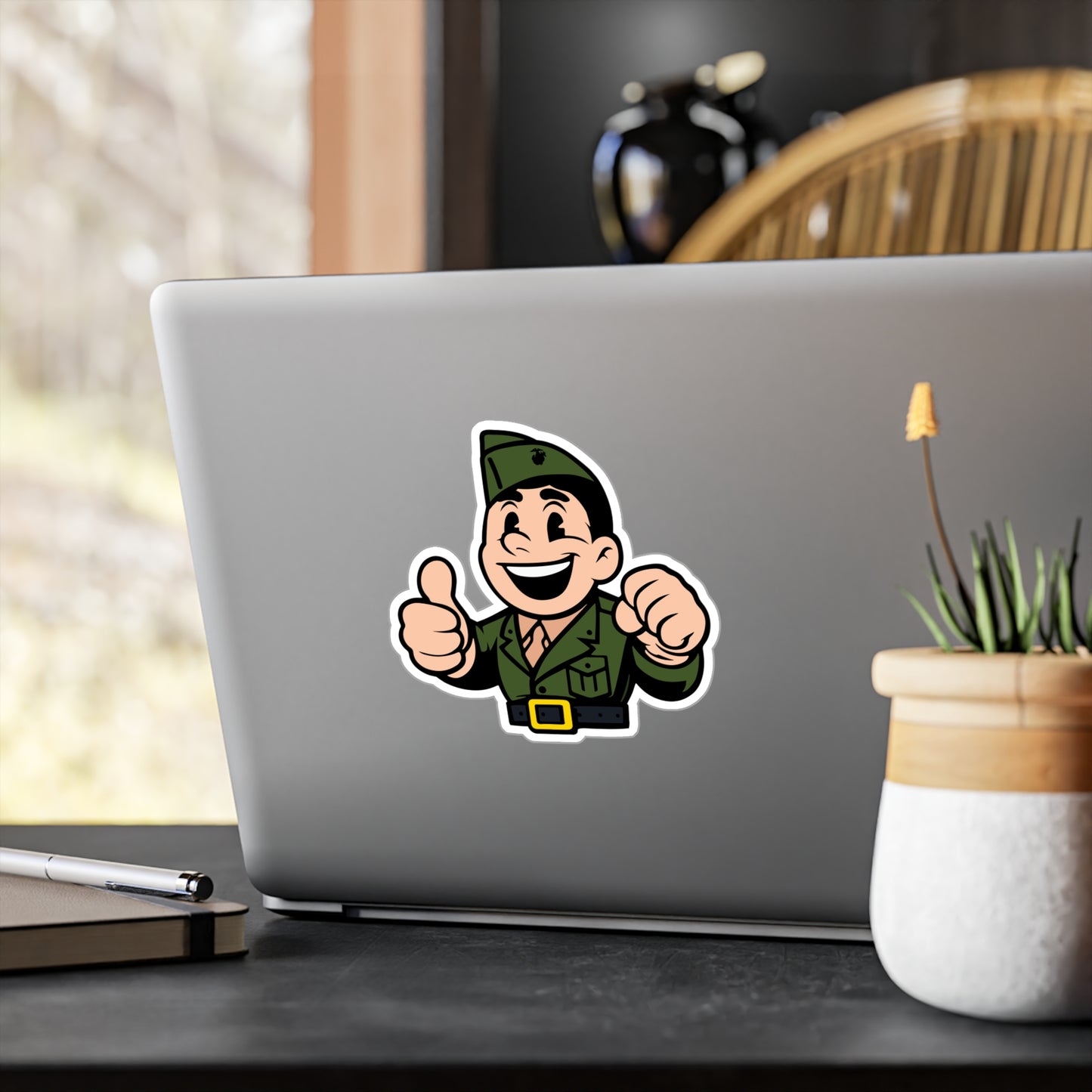 Bayonet Boy Sticker (Pisscover)