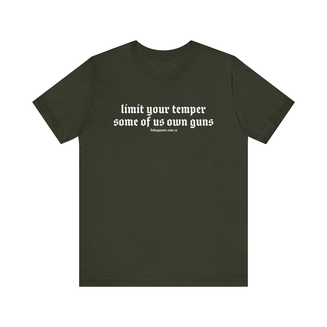 Limit Your Temper Tee