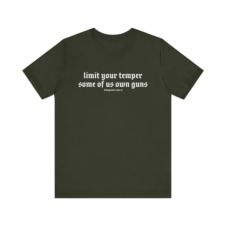 Limit Your Temper Tee