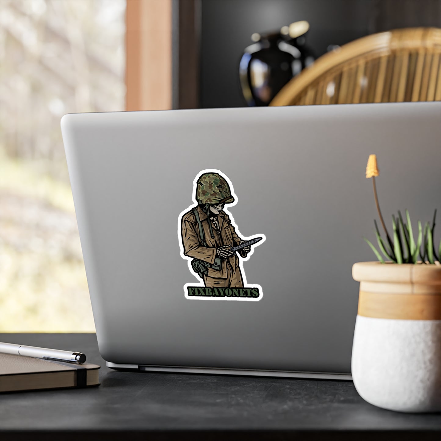 Tense Marine Sticker