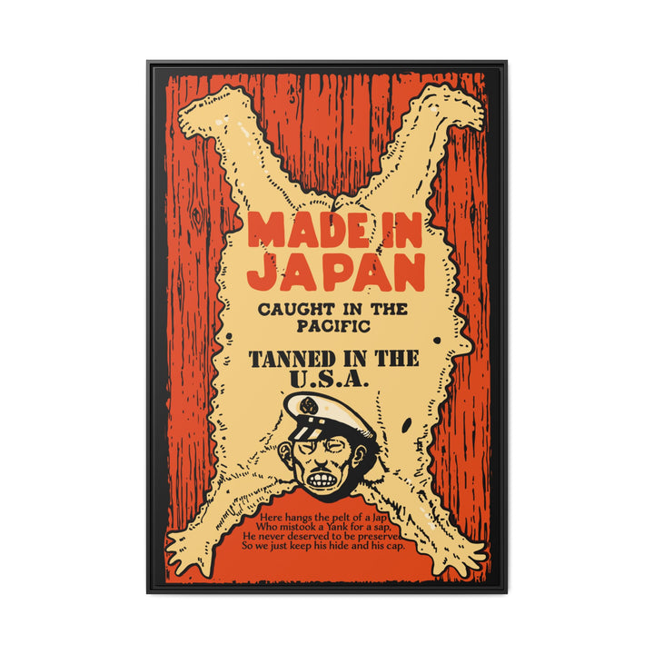 MADE IN JAPAN - Framed Art Canvas