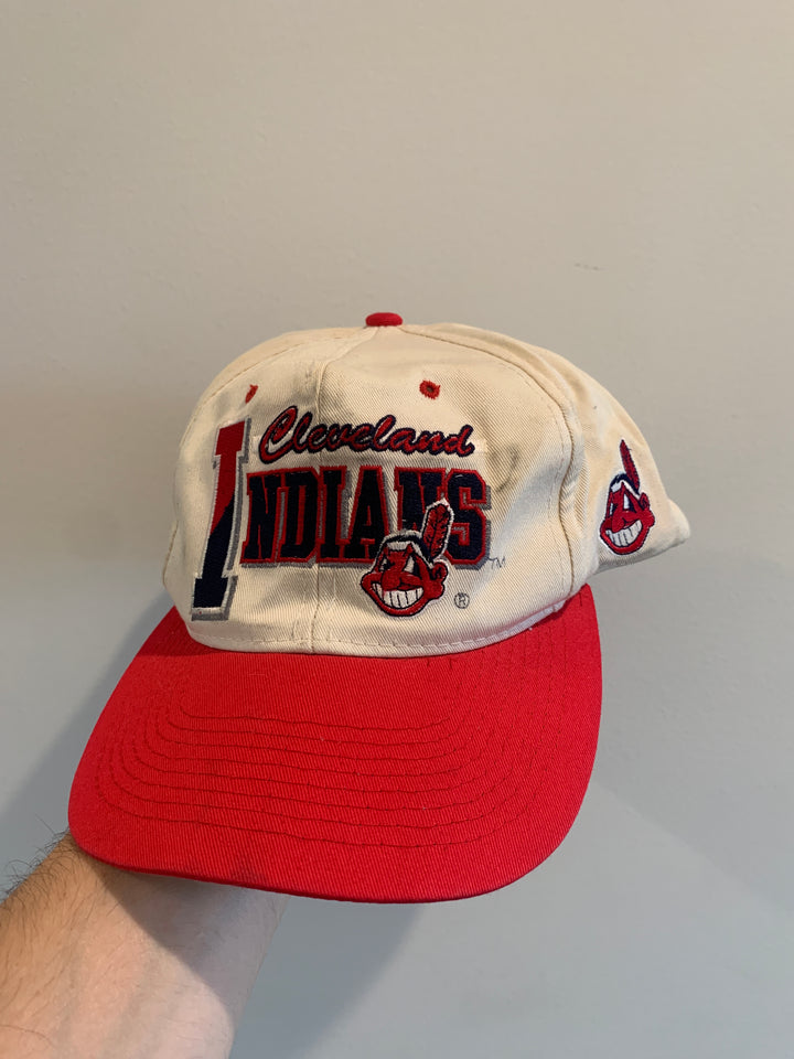 Authentic Vintage Chief Wahoo Hat Collection (Several)