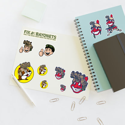 FBS Mascot Sticker Pack