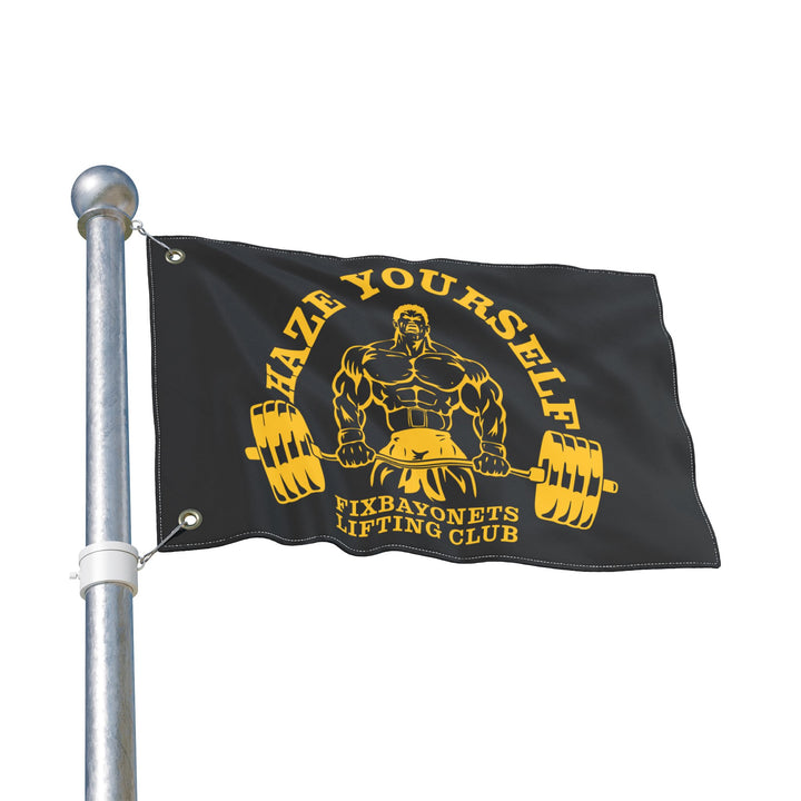 Haze Yourself Lifting Club : Flag