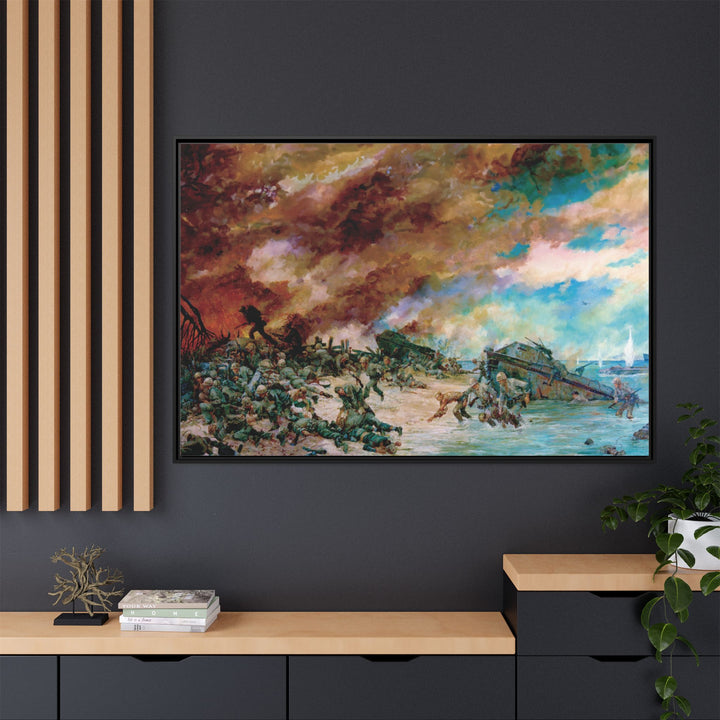 TARAWA - Framed Art Canvas