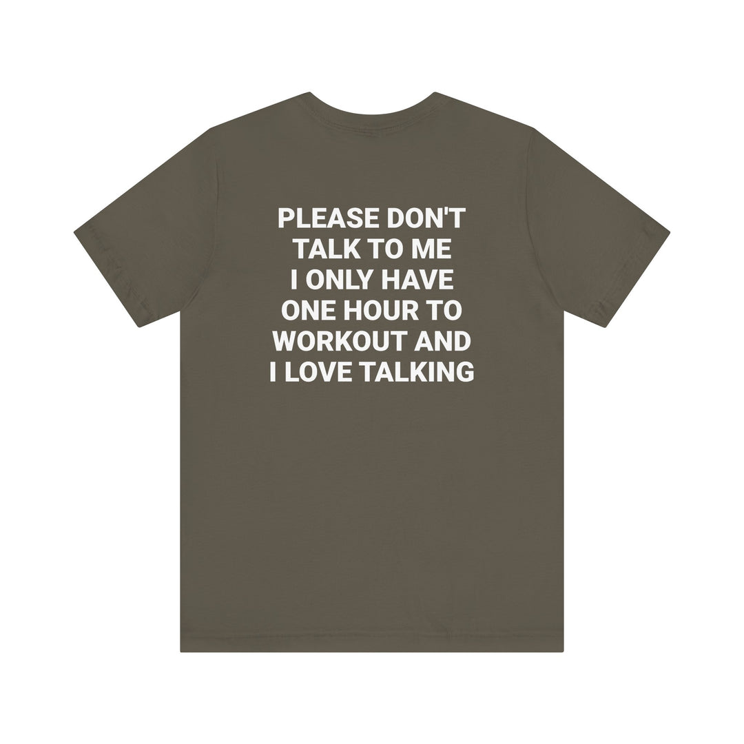 GYM TALKER SHIRT TEE