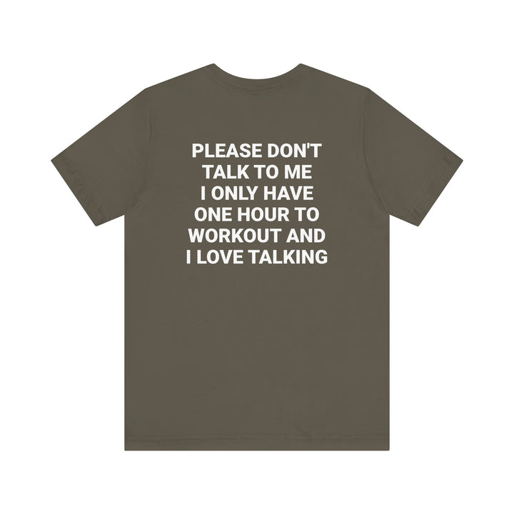 GYM TALKER SHIRT TEE