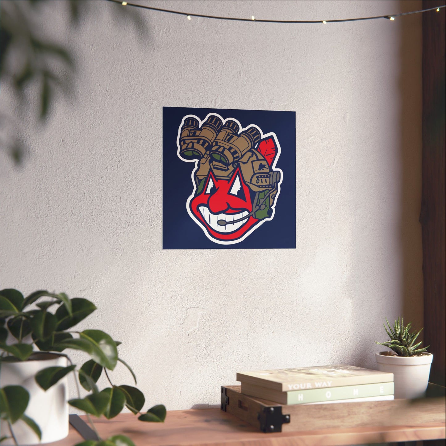 Tactical Wahoo Paper Poster