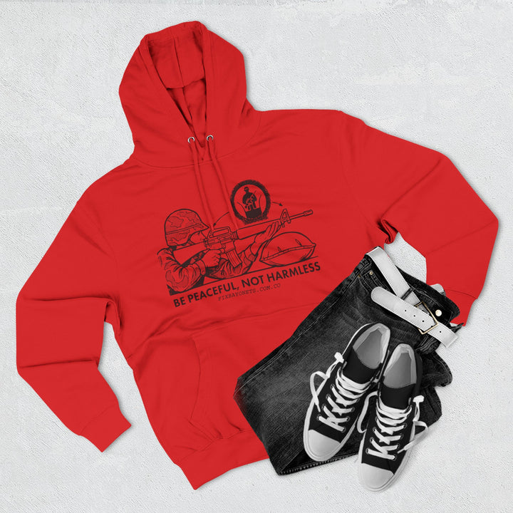 Be Peaceful, not Harmless Hoodie