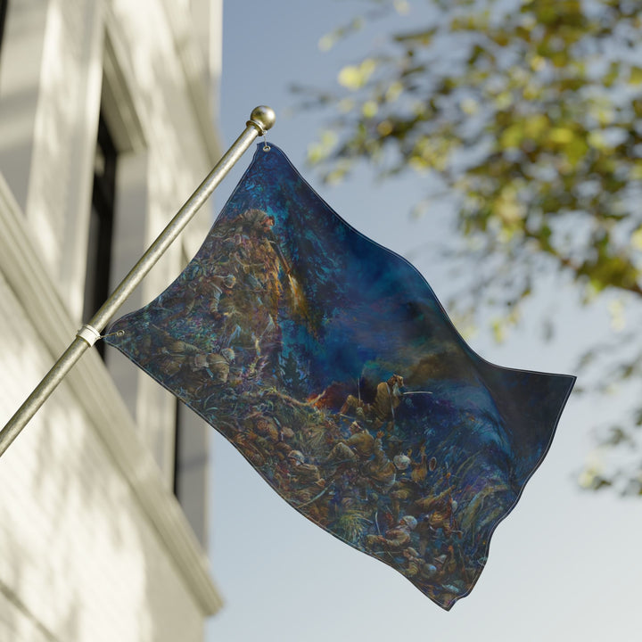 Basilone Guadalcanal Flag
