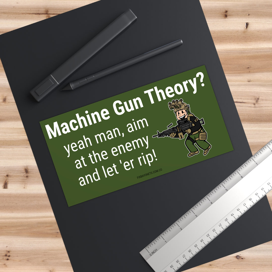 BB "MG THEORY" Heavy Duty Sticker